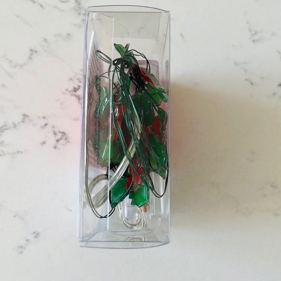 Pier 1  Holly Glimmer 5' LED  String lights - Picture 11 of 15